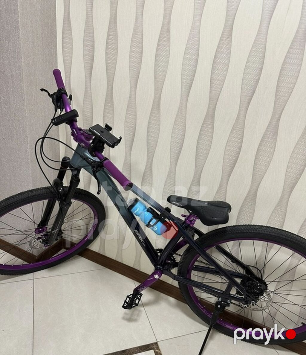 Dağ/enduro tipli velosiped - Geniş, yolsuzluğa uyğun təkərlər — Dağ velosipedləri, Bakı (2)