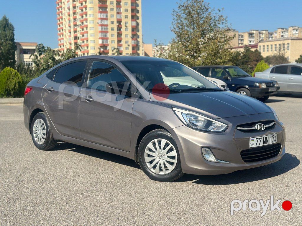 Hyundai Accent, 1.6 L, 2017 il, 100 000 km — Avtomobillər, Bakı (8)