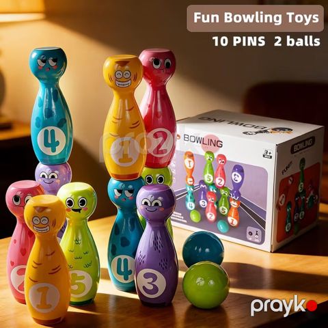 Uşaqlar üçün yüngül bowling oyunu — Bakı