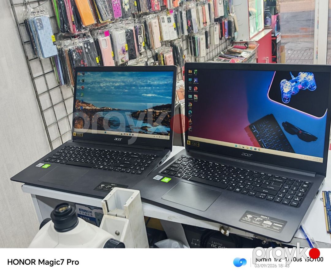 Acer Aspire 3 Core i3 10-cu nəsil, SSD 512GB, RAM 8GB — Noutbuklar, Şəki (5)