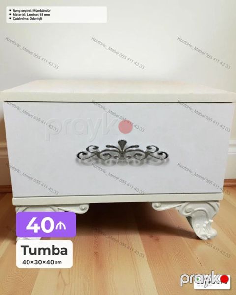 Tumba – 40×30×40 sm ölçülərdə - Material: 18 mm laminat - Rəng seçimi — Bakı