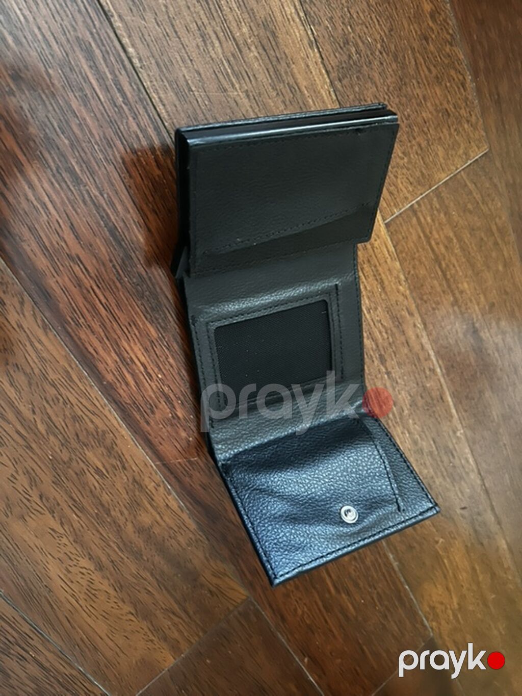 Portmone –-kartlıq-cüzdan - Material: qara rəngdə dəri görüntülü — Cüzdanlar və vizit kartlıqları, Bakı (4)