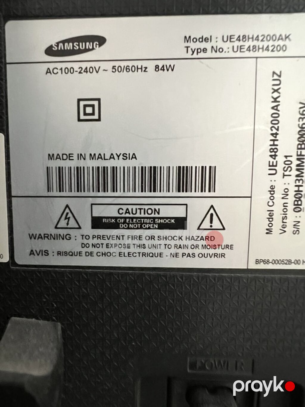 Samsung LED TV 48’ (122 sm.) ekran İdeal vəziyyətdə. Kronşteynlə — Televizorlar, Bakı (3)