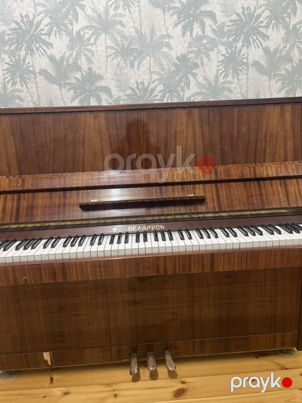 Upright piano – “Belarus” modeli - Korpus: parlaq laklı təbii ağac — Pianino və digər klaviş alətləri, Gəncə (4)