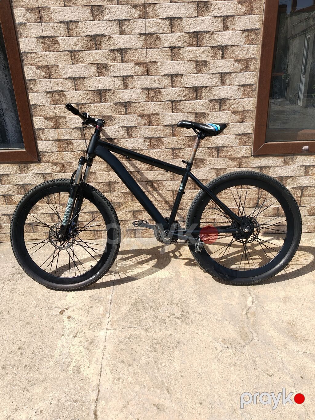 Dağ velosipedi – 26 lıq təkərlər, RockShox amortizatorlu çəngəl — Dağ velosipedləri, Lənkəran (10)