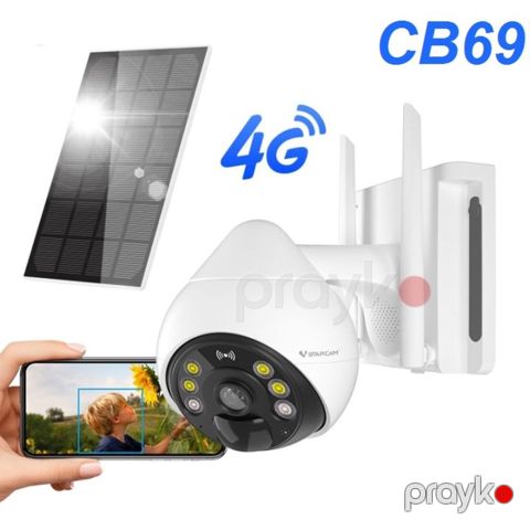 Günəş enerjisi ilə işləyən 4G kamera — Bakı