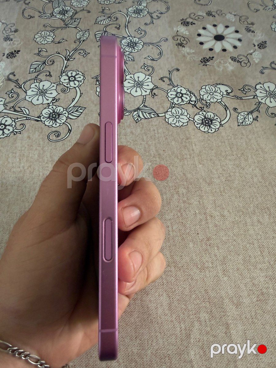 Apple iPhone 16 Pink 128GB/8GB — Smartfonlar, Bakı (2)
