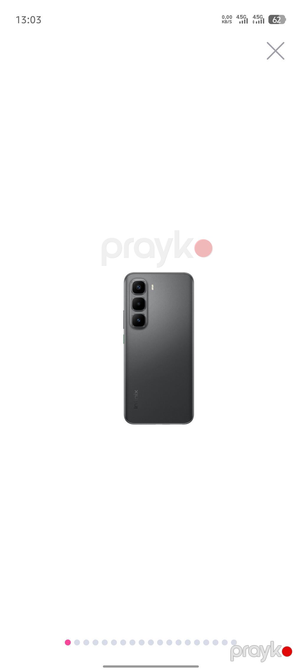 Infinix Note 40 Pro, 256 GB, rəng - Boz, Simsiz şarj — Infinix, Bakı
