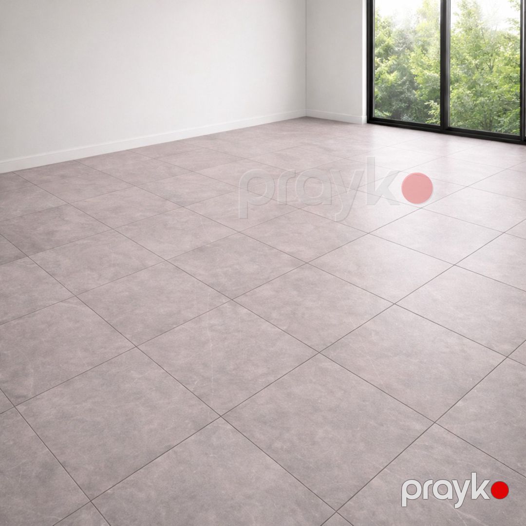 Dekorativ döşəmə örtüyü SPC88001, boz, 60x60 sm — Təmir və inşaat, Bakı (2)