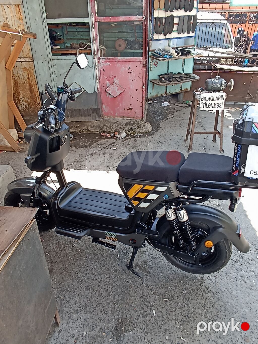 Elektrik moped – şəhər içi rahat və səssiz gediş üçün. Xüsusiyyətlər — Mopedlər və skuterlər, Şəki (4)
