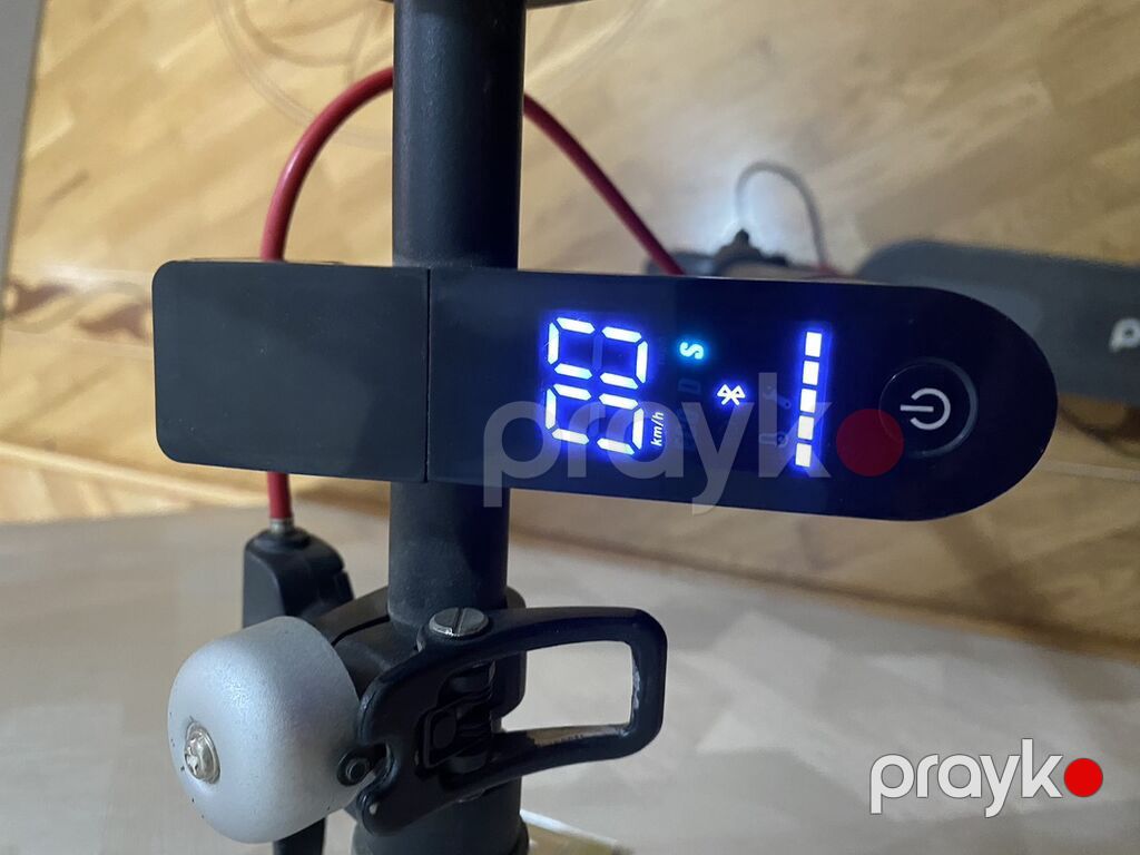 Porodo elektrik skuter Xüsusiyyətlər: - Rəng: qara-boz - LED displey — Skuterlər, Bakı (4)