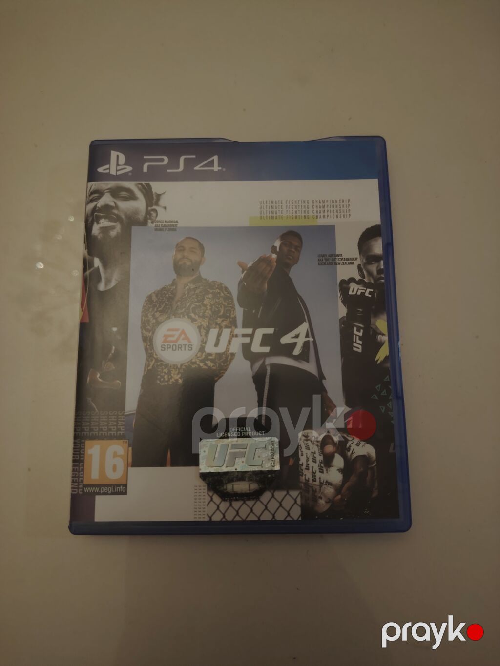 Məhsul: PS4 oyun diski – EA Sports UFC 4 (Pegı 16) 2 GÜN İsdifadə — Konsol oyunları, Bakı (2)