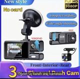 3 kanallı Avtomobil DVR (Front + Interior + Rear) - Video keyfiyyəti — Nurlan