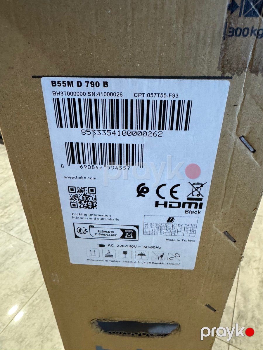 Televizor Beko B55M 790B — TV və Video, Bakı (2)