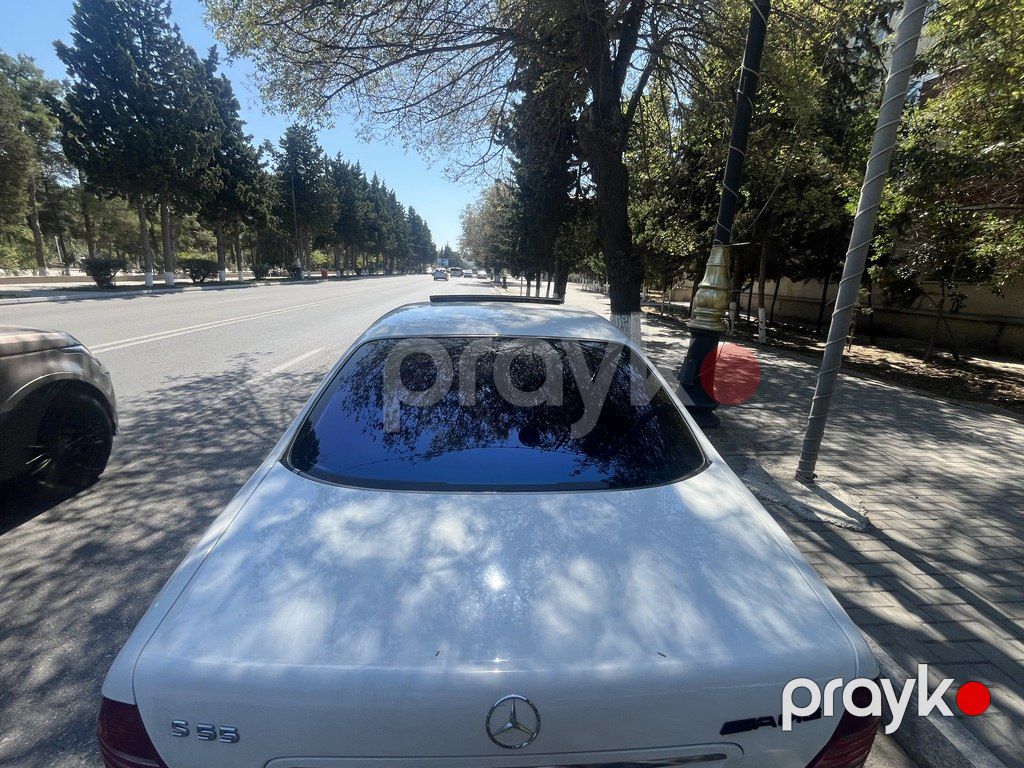 Mercedes S 55 AMG, 5.4 L, 2004 il, 240 000 km — Avtomobillər, Bakı (4)