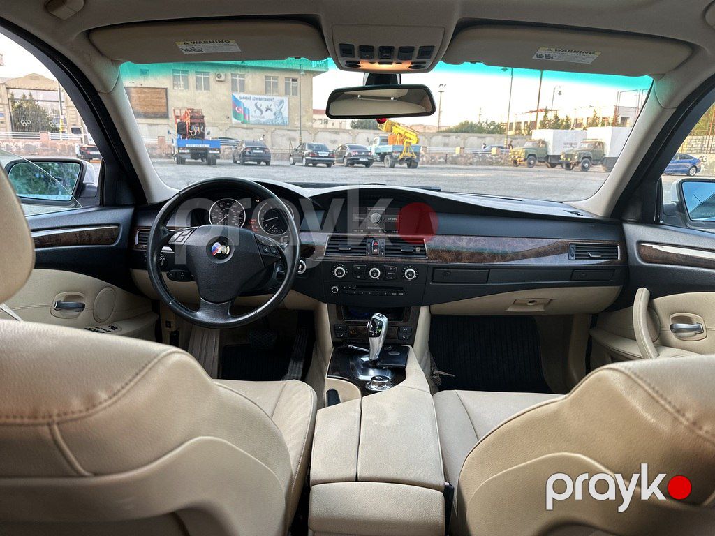 BMW 525, 3.0 L, 2007 il, 300 000 km — Avtomobillər, Bakı (5)