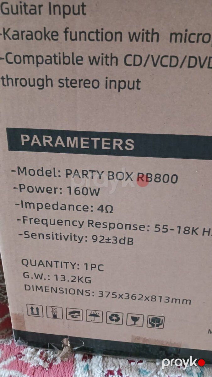 Hoffman party box RB-800 — Səs texnikası, Bakı (11)