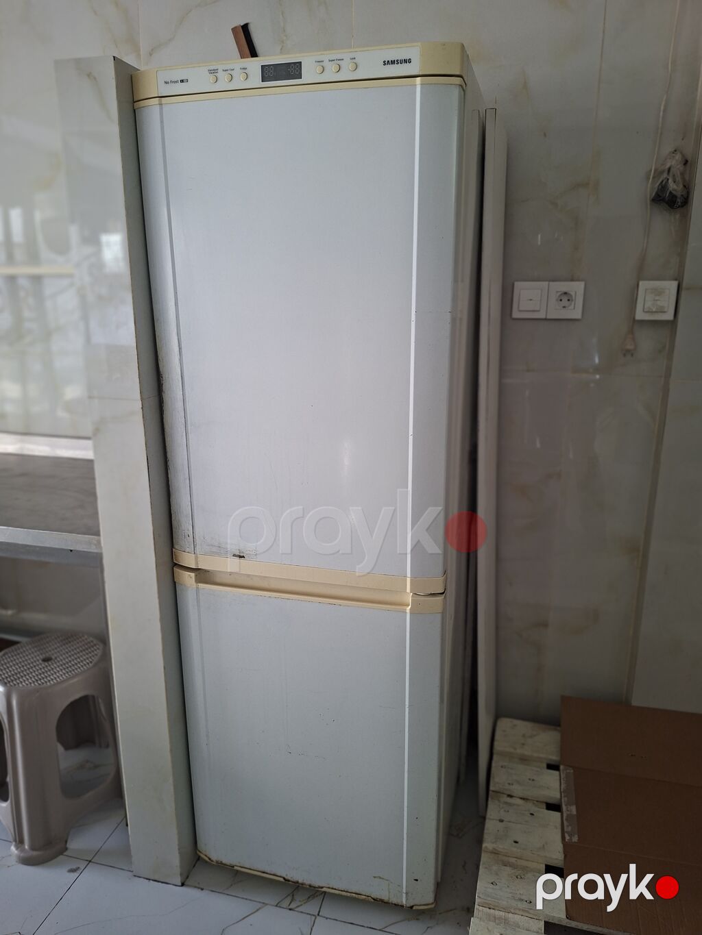 İşlənmiş 2 qapılı Samsung Soyuducu Satılır, rəng - Gümüşü — Soyuducular, Bakı (2)