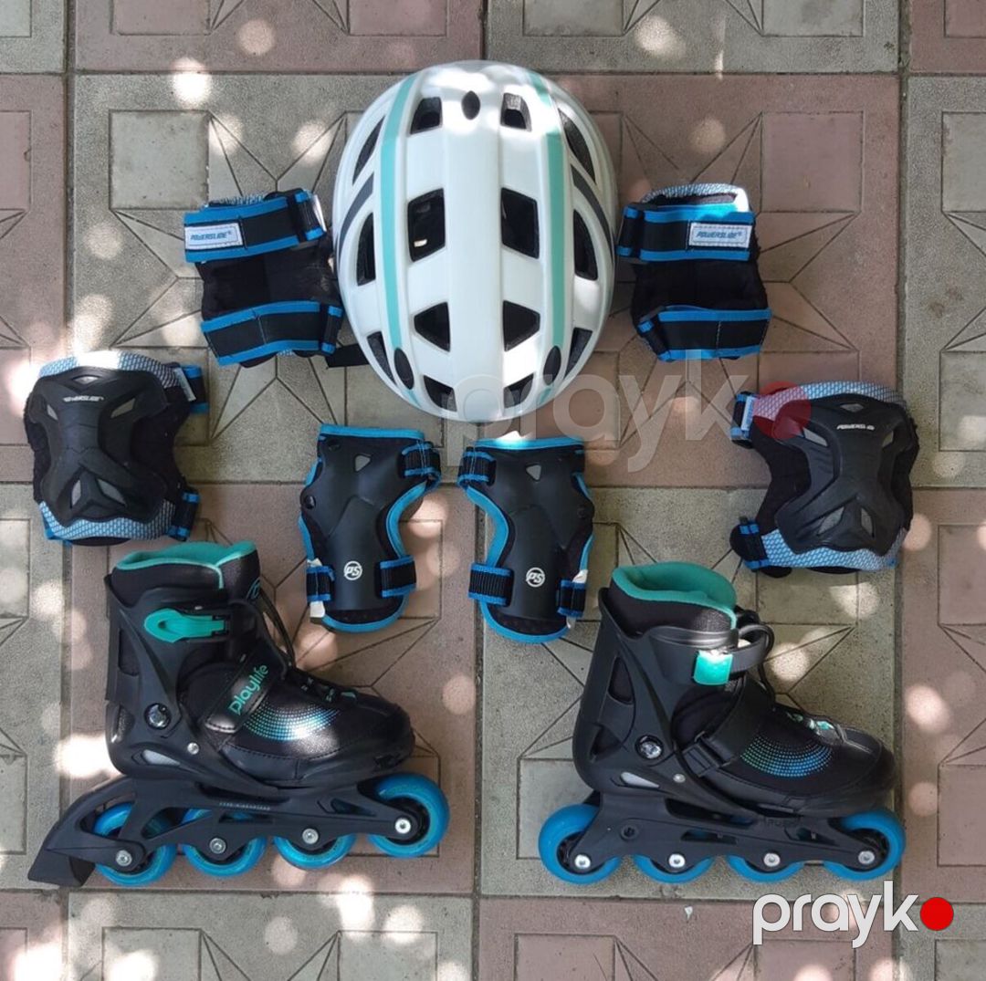 Ролики Powerslide Joker Blue Sky Combo — İdman, hobi, istirahət, Bakı
