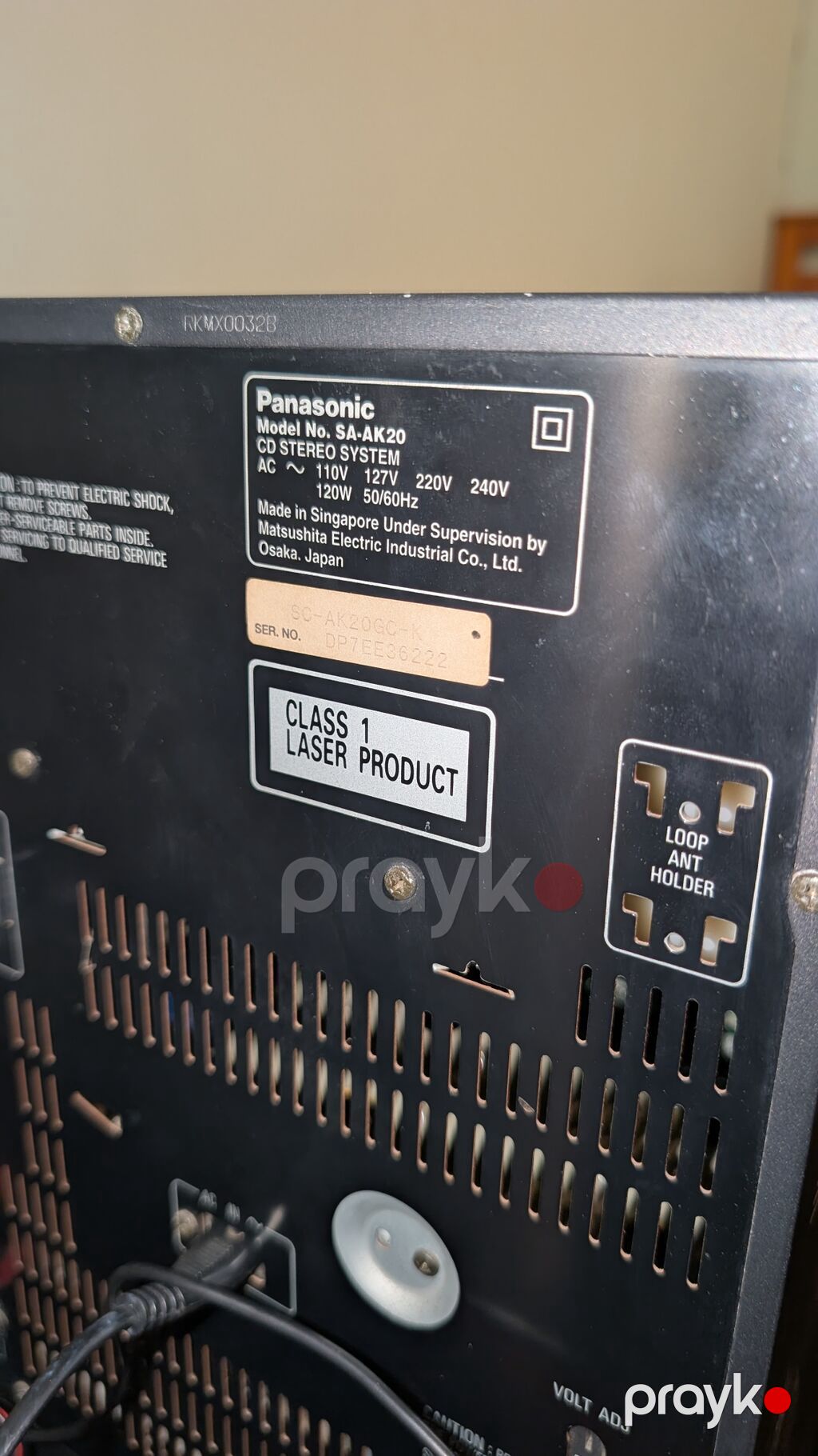 Panasonic SA-AK20 musiqi mərkəzi – tam komplekt 100 w rms,təmiz səs — Akustik sistemlər, Fatmayı (2)