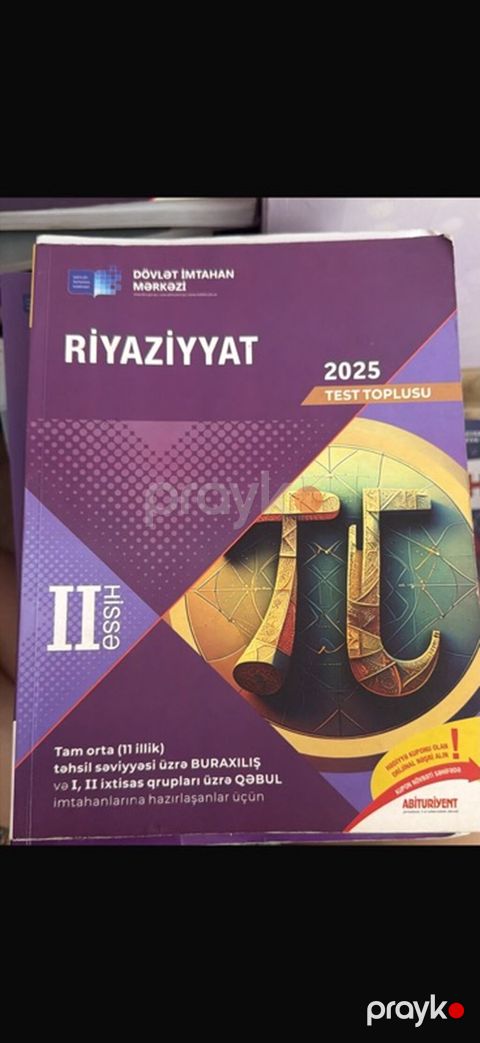 Riyaziyyat 11-ci sinif