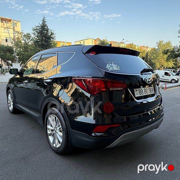 Hyundai Santa Fe, 2.0 L, 2017 il, 110 524 km — Avtomobillər, Bakı (11)