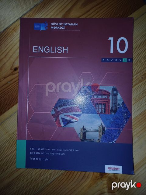 Məhsul: “English 10” – Dövlət İmtahan Mərkəzi (DİM) nəşri - Sinif: 10 — Cəlilabad