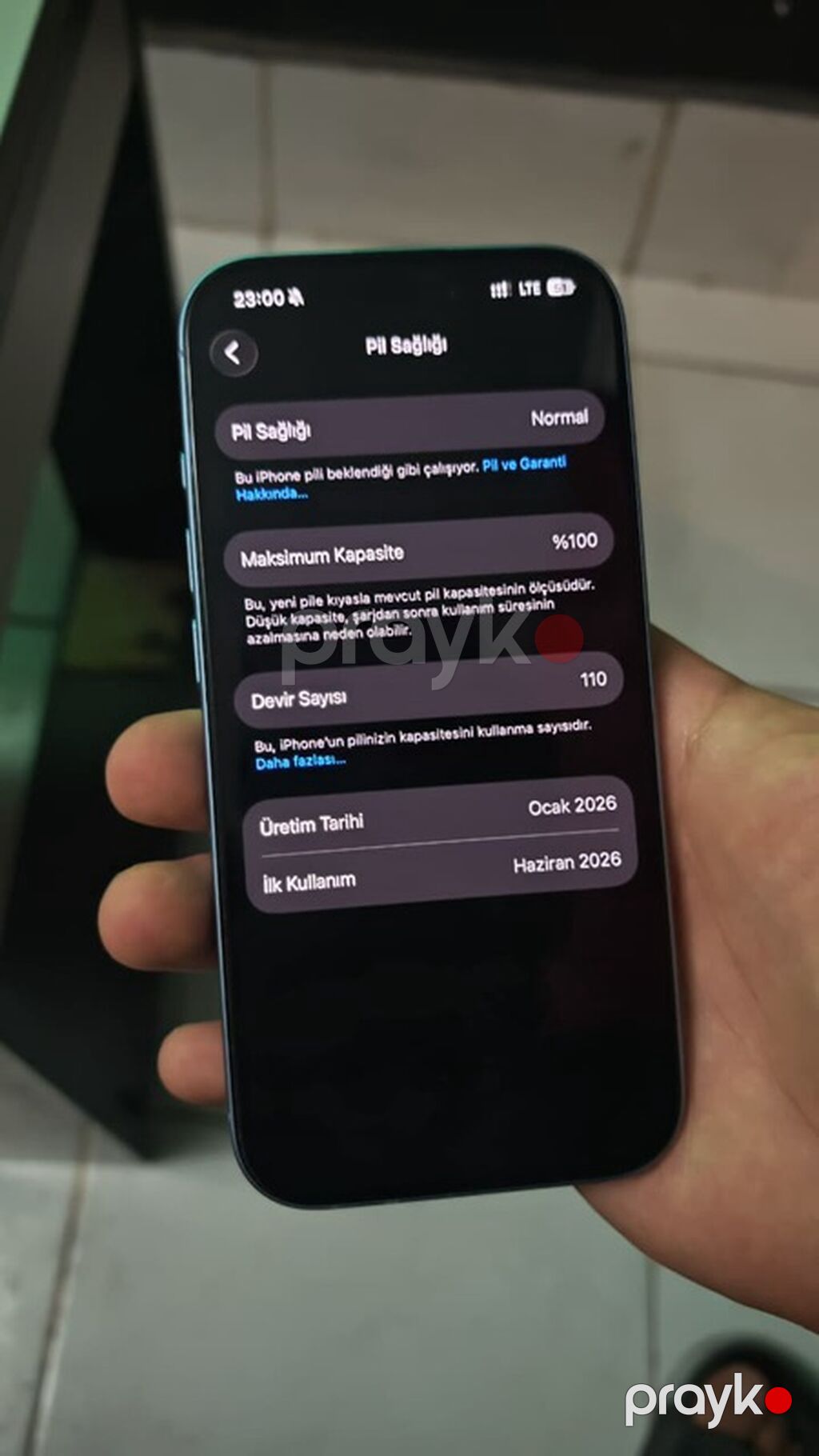 IPhone 17, 256 GB, Mavi, Face ID — Apple iPhone, Sumqayıt (2)