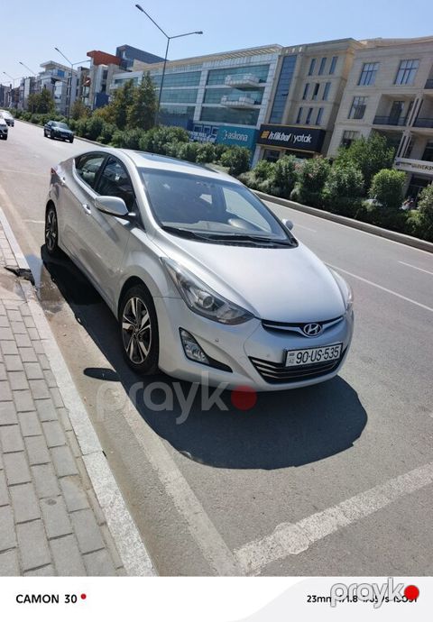 Hyundai Elantra, 1.8 L, 2014 il, 123 000 km — Bakı