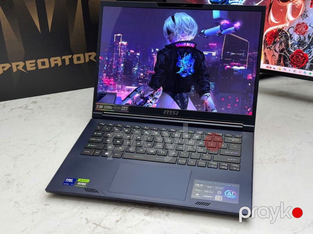 MSI Stealth 14 AI Studio A1VFG RTX 4060 — Noutbuklar, Bakı (3)