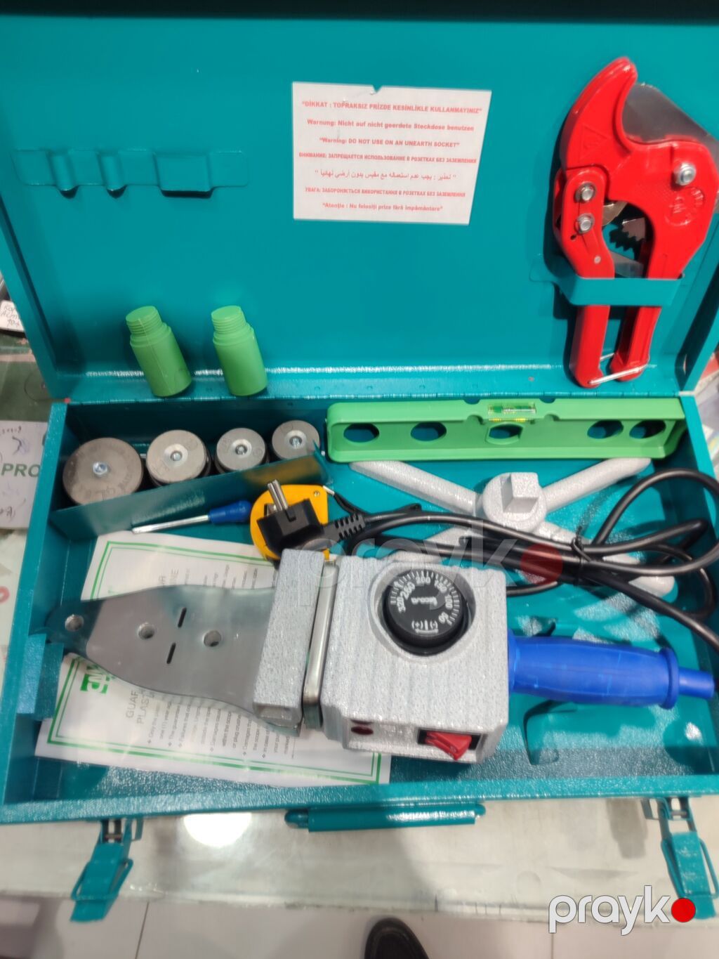 Candan Plastic Pipe Welding Machine – polipropilen (PPR) və digər — Drels, vintovkular və qaitkçekicilər, Digah (2)
