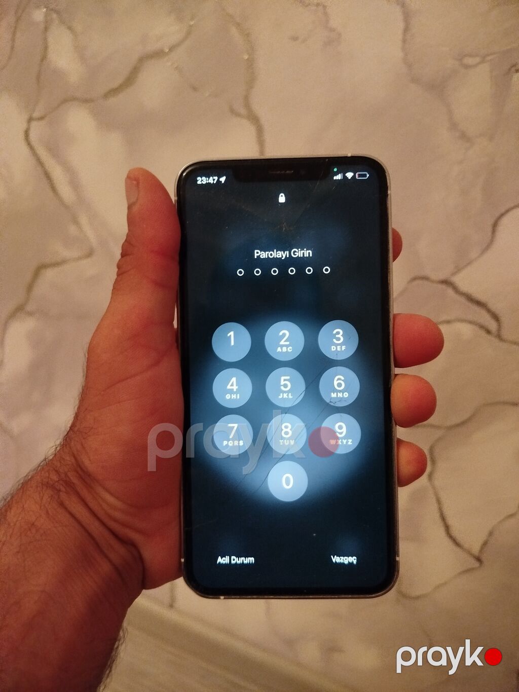IPhone Xs Max, 256 GB, Qırmızı, Qırıq — Apple iPhone, Sumqayıt (3)