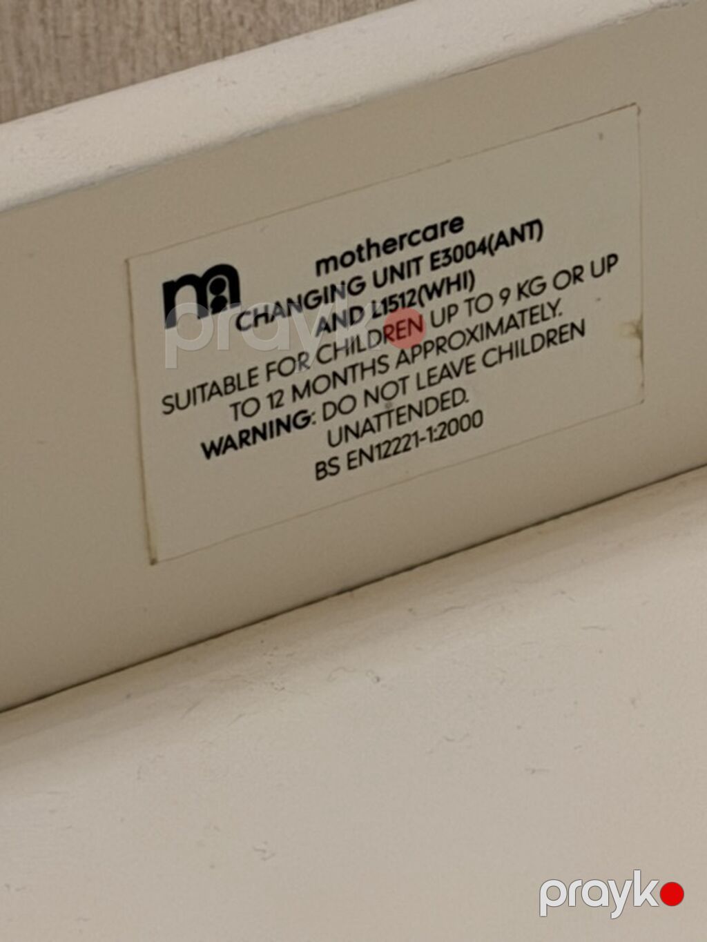 Mothercare uşaq altını dəyişmə komodu - Model: Mothercare Changing — Komodlar və tumbalı, Bakı (4)