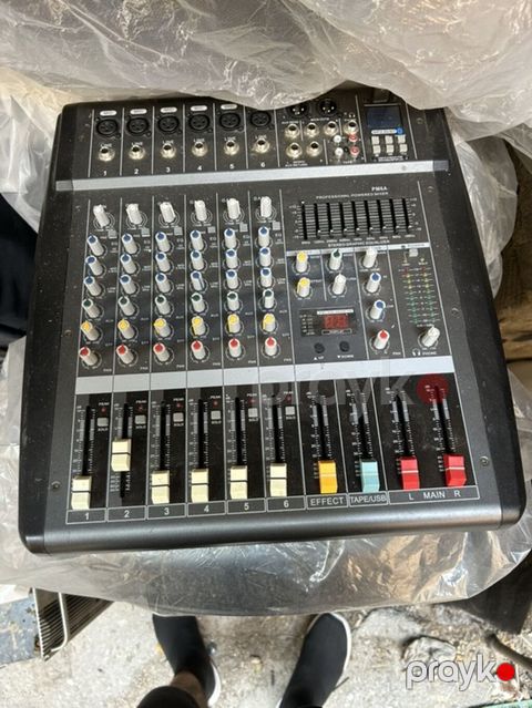 Omax CW-5006 peşəkar audio mikser - 6 mono kanal: Hər kanalda XLR və — Bakı