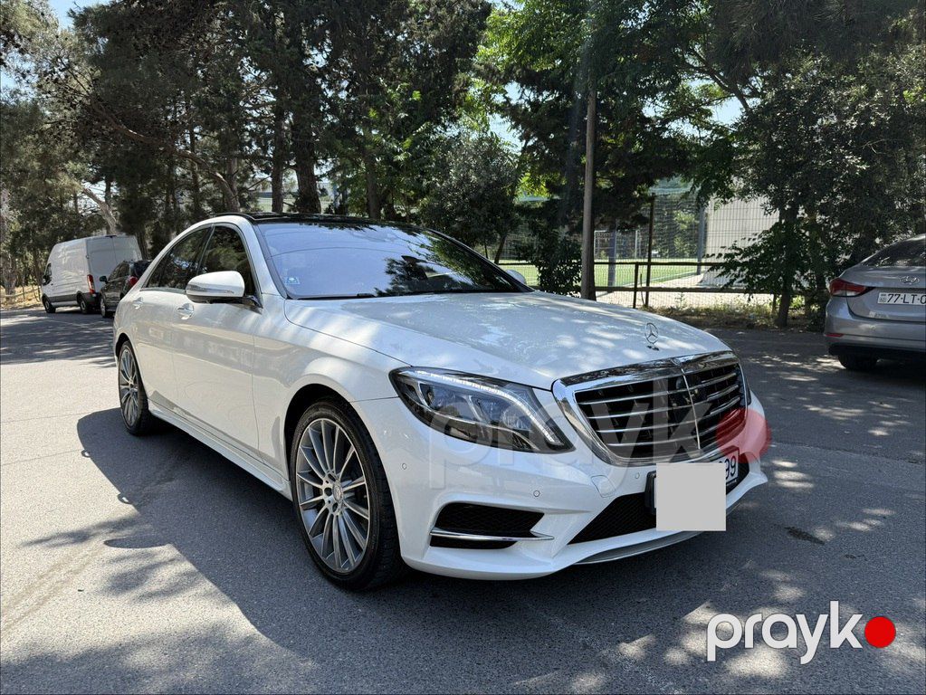 Mercedes S 400 d, 3.0 L, 2016 il, 99 000 km — Avtomobillər, Bakı (2)