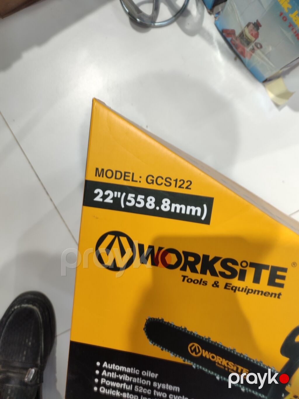 Worksite GCS122 benzinli mişar (zəncirli mişar) - Tip: 22" (558.8 mm) — Benzin və elektrik piltəkişləri, Digah (3)