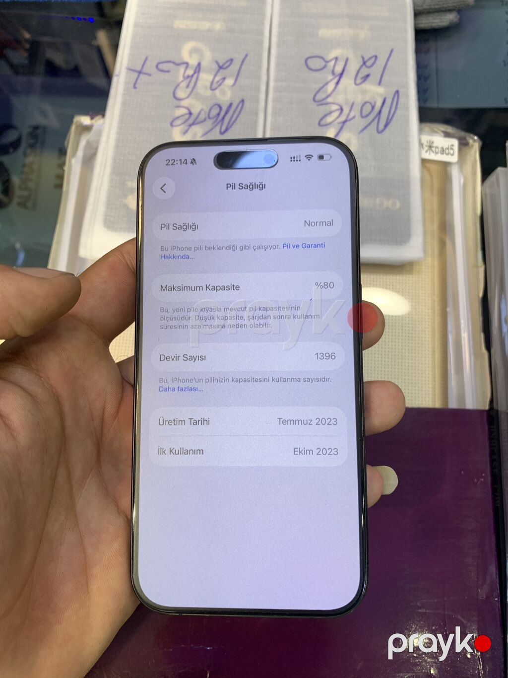 IPhone 15 Pro, 512 GB, Blue Titanium — Apple iPhone, Digah (7)