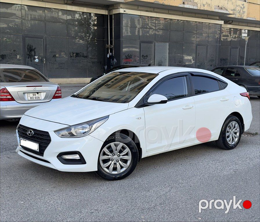 Hyundai Accent, 1.6 L, 2018 il, 158 300 km — Avtomobillər, Bakı (4)