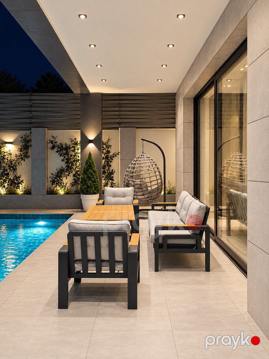 Satılır 4 otaqlı həyət evi/bağ evi 280 m² — Ev, villa, Bakı (5)