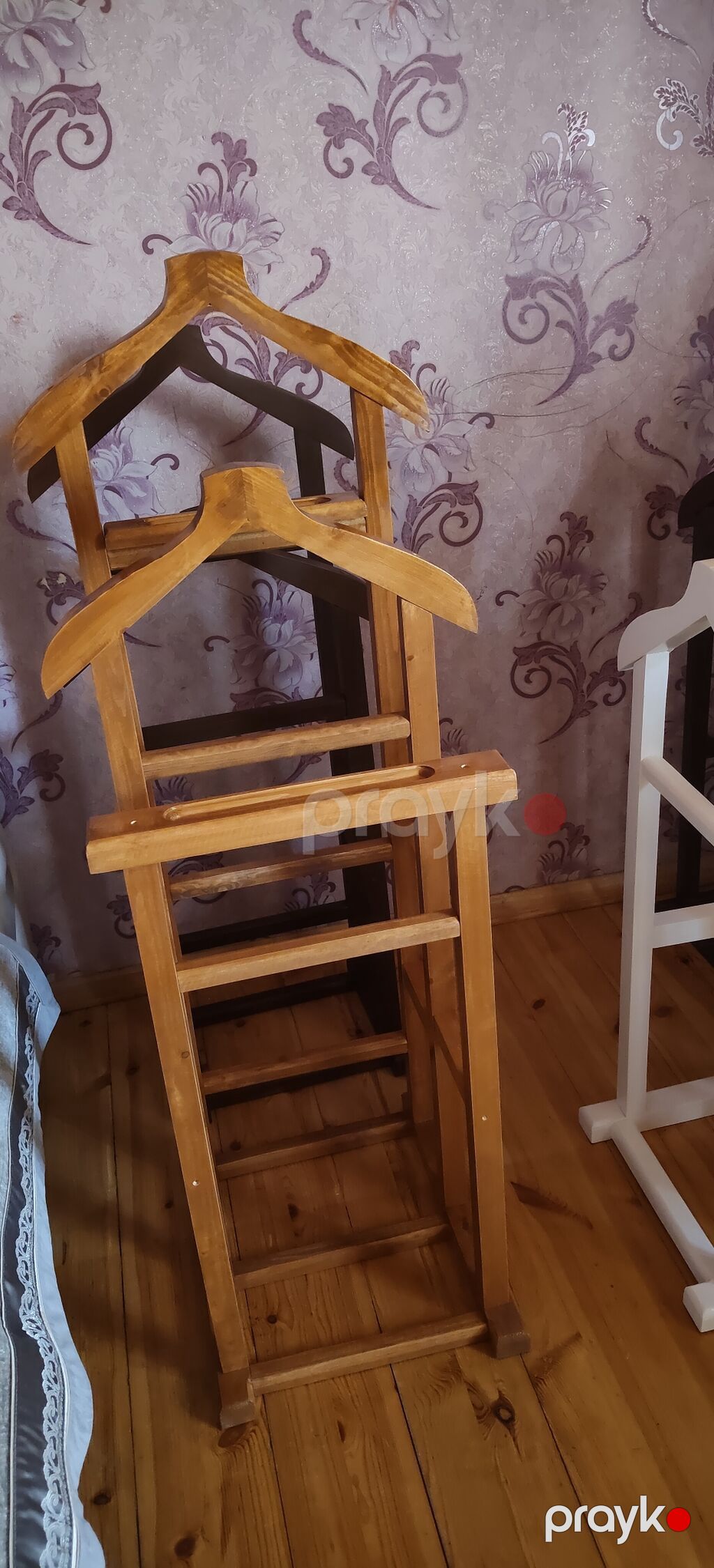 Ağacdan hazırlanmış asılqan Xüsusiyyətlər: - Material: tam ağac — Asılacaqlar, Digah (3)
