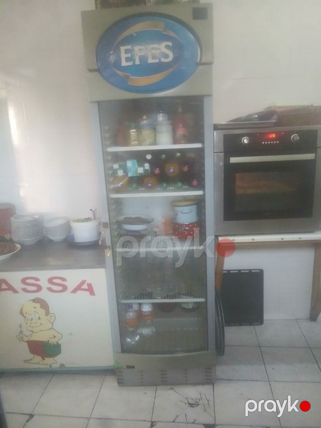 Ticarət vitrin soyuducusu – Efes brendlı, şüşə qapılı, şaquli tip — Soyuq vitrini, Bakı