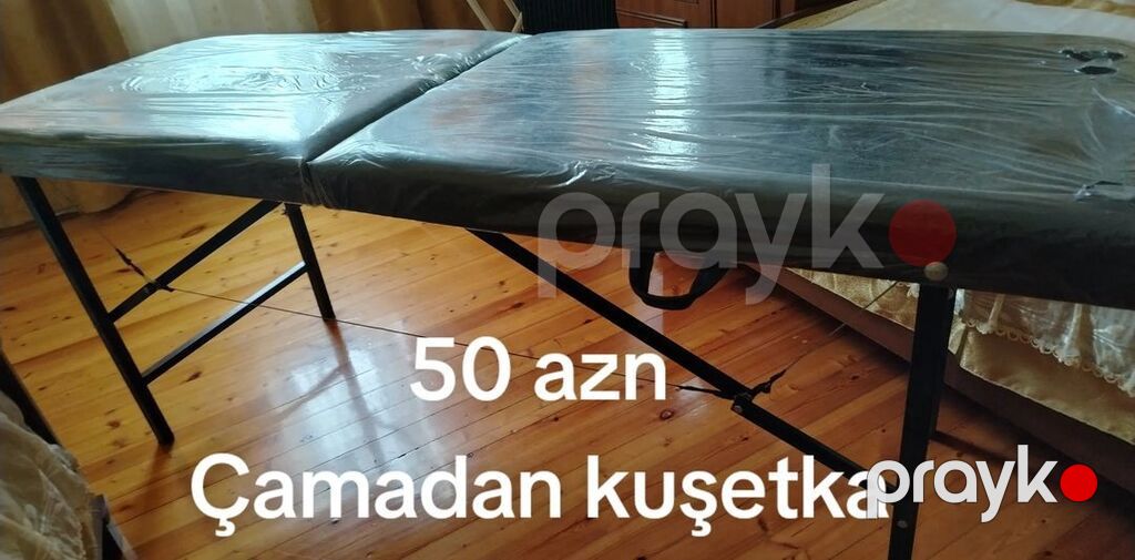 Çamadan tipli masaj/qatlanır kuşetka – 50 AZN - İkiqatlanır — Salon mebeli, Bakı