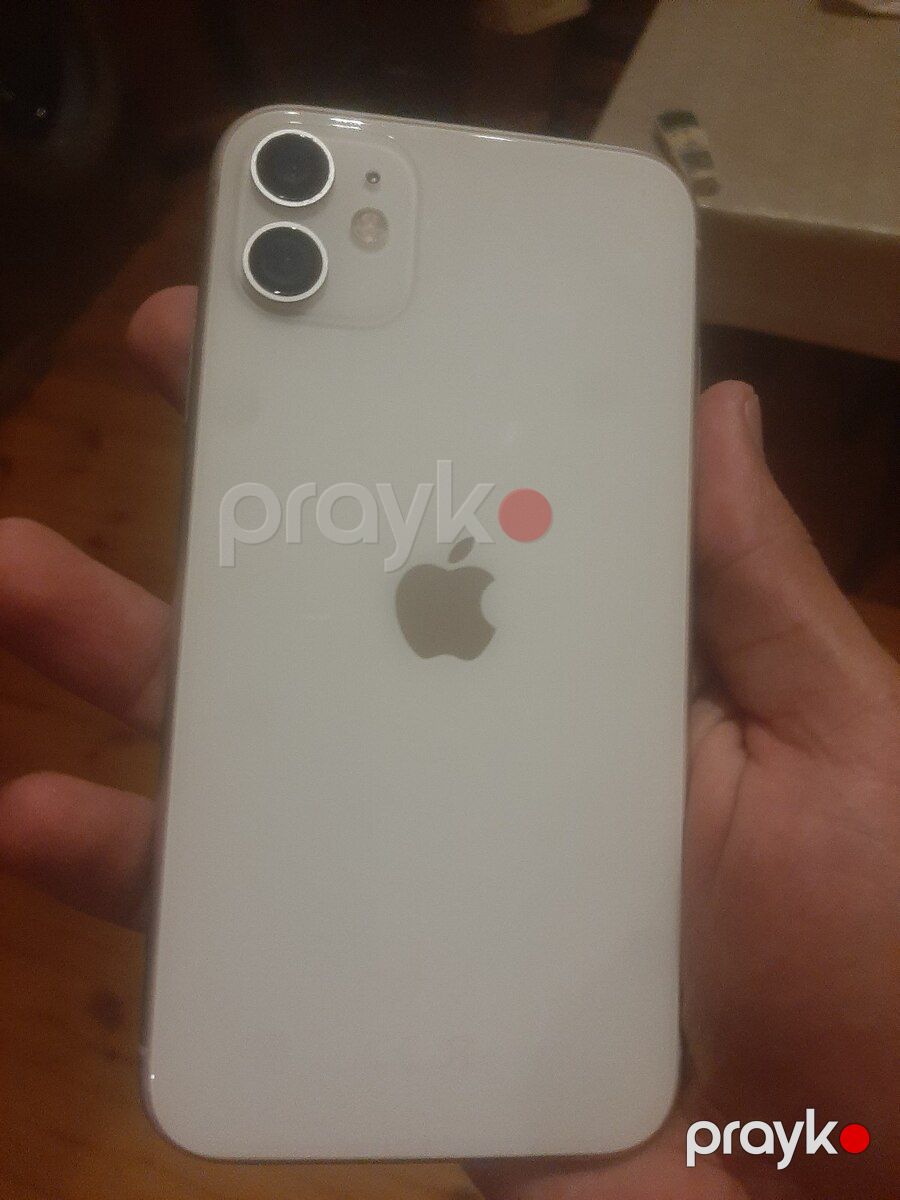 Apple iPhone 11 White 128GB/4GB — Smartfonlar, Bakı (2)
