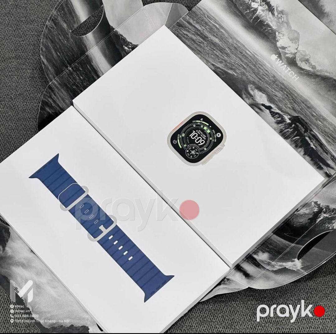 Apple Watch Ultra 3 Hermes Titanium Natural — Ağıllı saatlar və biləkliklər, Bakı (2)