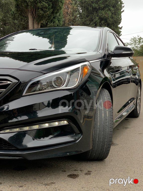 Hyundai Sonata, 2.0 L, 2015 il, 190 000 km — Avtomobillər, Tovuz (3)