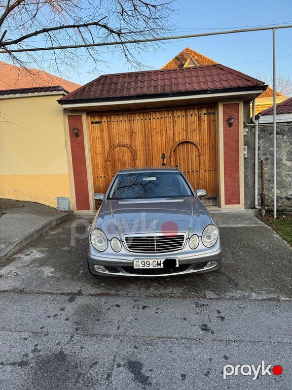 Mercedes E 220, 2.2 L, 2002 il, 420 000 km — Avtomobillər, Bakı (4)