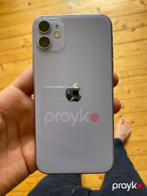 IPhone 11, 64 GB, Ağ, Simsiz şarj, Face ID — Bakı
