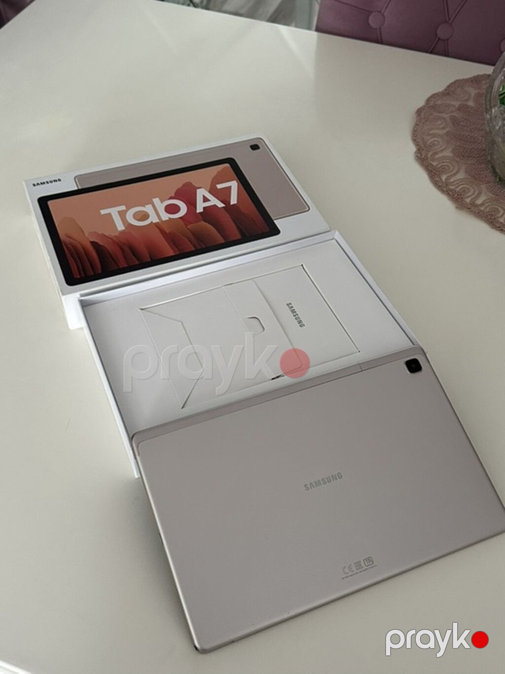 Samsung Galaxy Tab A7 planşet - Rəng: Gümüş - Prosessor: Qualcomm — Samsung, Xırdalan (2)