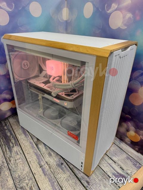 IAT Gaming PC White Edition 5070Ti Ryzen 7 — Bakı