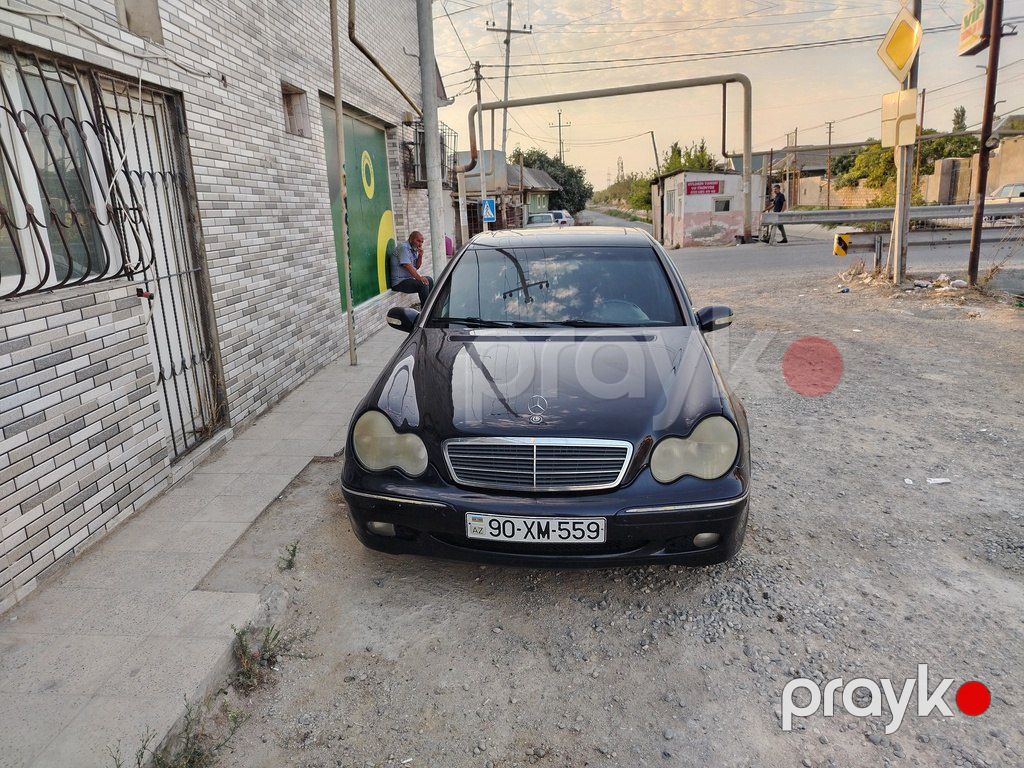 Mercedes C 200, 2.0 L, 2000 il, 356 600 km — Avtomobillər, Bakı (7)